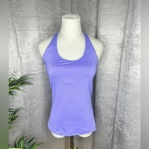 Nike Dri Fit Women’s JDI Elastic Strap Racerback Running Tank Top Lilac Sz M